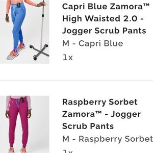 Figs Zamora high waisted joggers